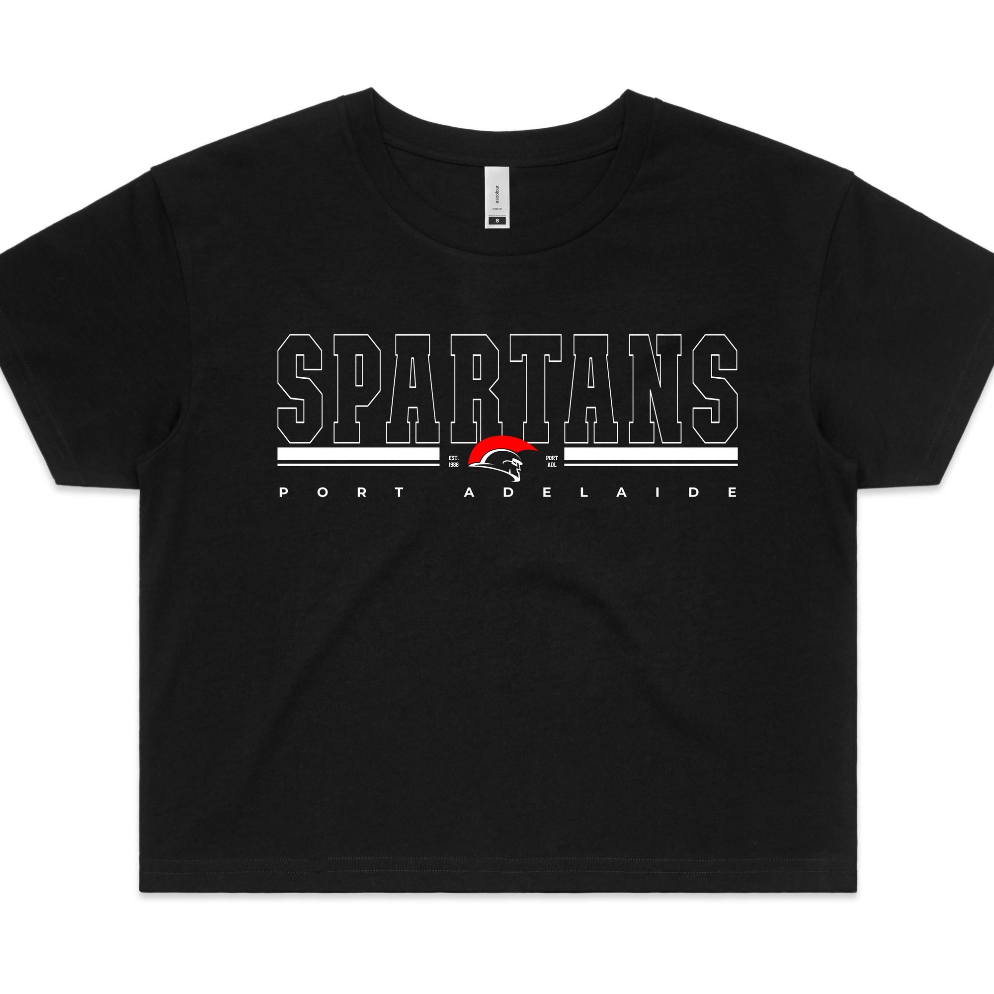 Spartan bar Cropped T-shirt