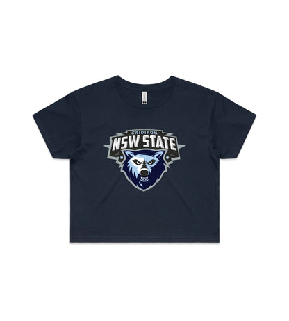 NSW Cropped Tee - ladies