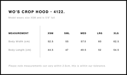 Curtin Saint Cropped Hoodie