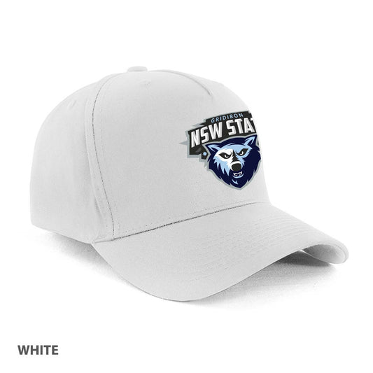 NSW state logo Printed AH500 Cap White