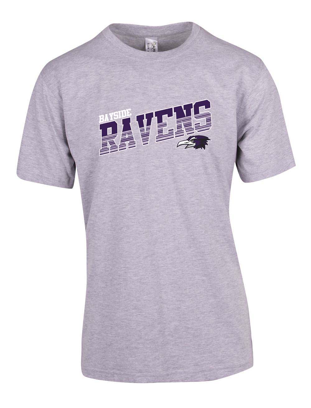 Bayside Ravens Angled Logo T-Shirt