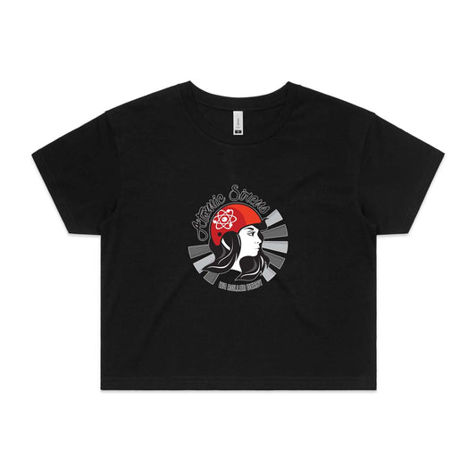 Atomic Sirens Cropped T-shirt