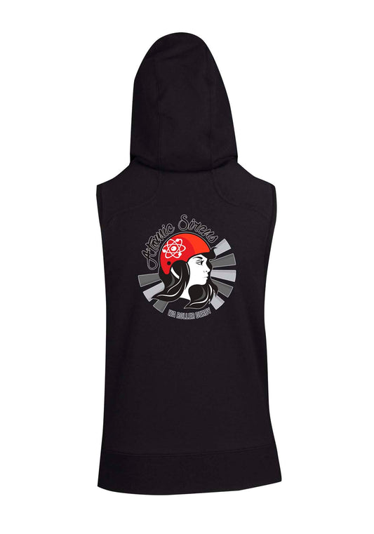 Atomic Sirens Double Sided Sleeveless Hoodie