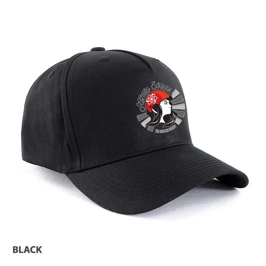 Atomic Sirens logo Trucker Cap