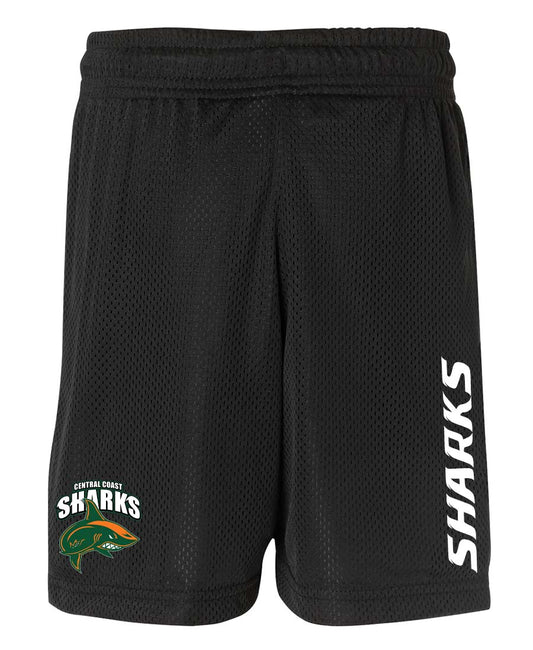 Central Coast Sharks Basketball Style Shorts