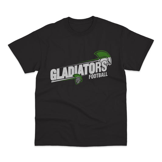 Gladiator Gridiron Slanted Logo Kids T-Shirt