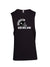 Gridiron Queensland black and white logo Muscle T - Ladies
