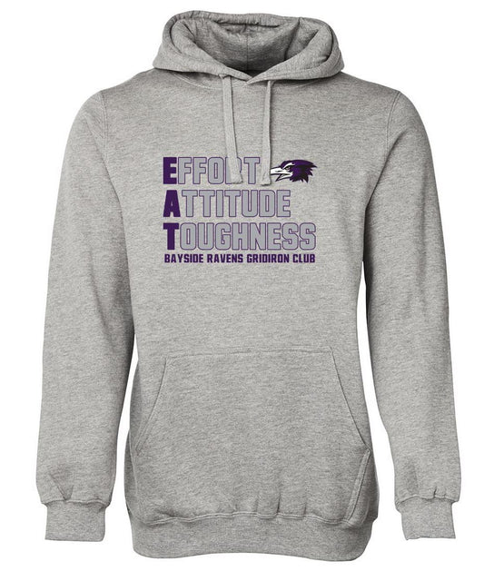 Bayside Ravens E.A.T. Logo Hoodie