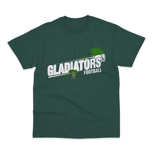 Gladiator Gridiron Slanted Logo T-Shirt