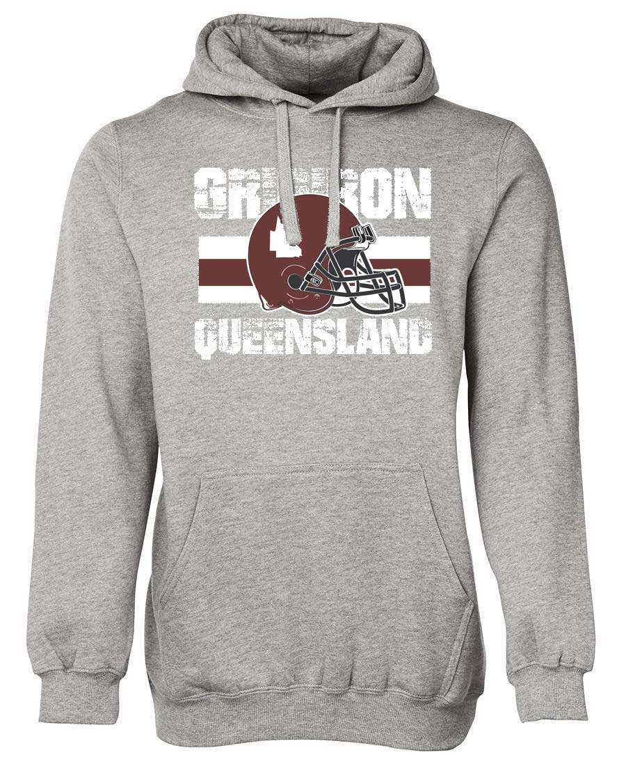 Gridiron Queensland Stripe Logo Hoodie