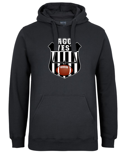 Ago West Front Logo Hoodie