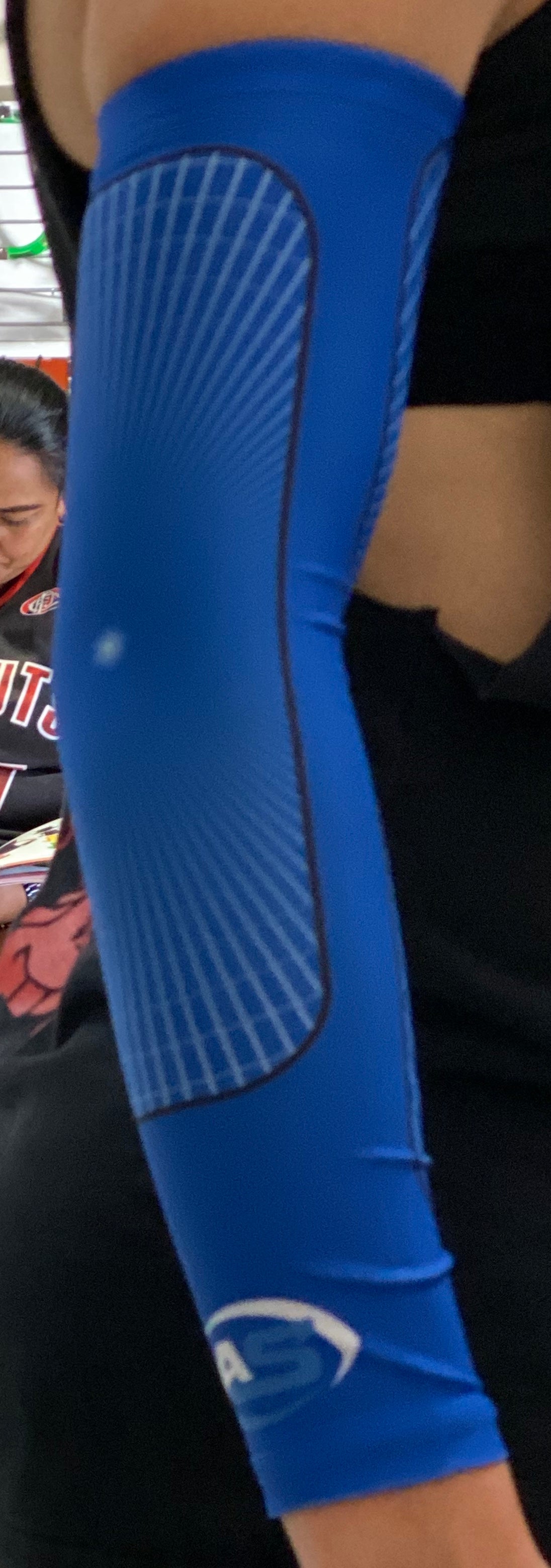Royal Blue Compression Arm Sleeves