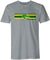Vincent City Ducks Gridiron Stripe Design T-Shirt