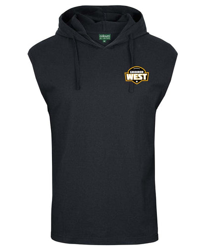 GW Sleeveless Hooded T-shirt Double Sided