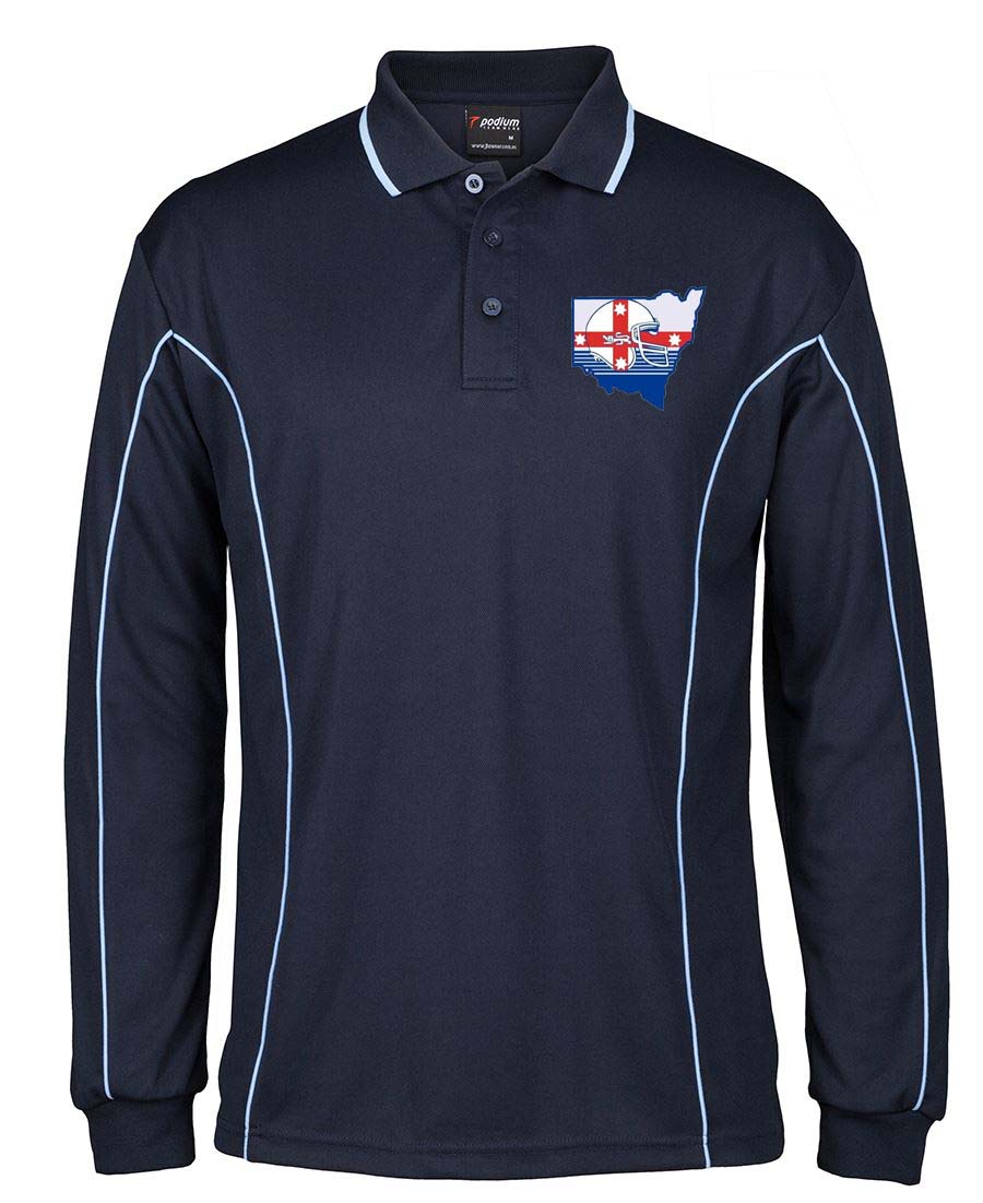 NSW POLO LONG SLEEVE EMBROIDERED