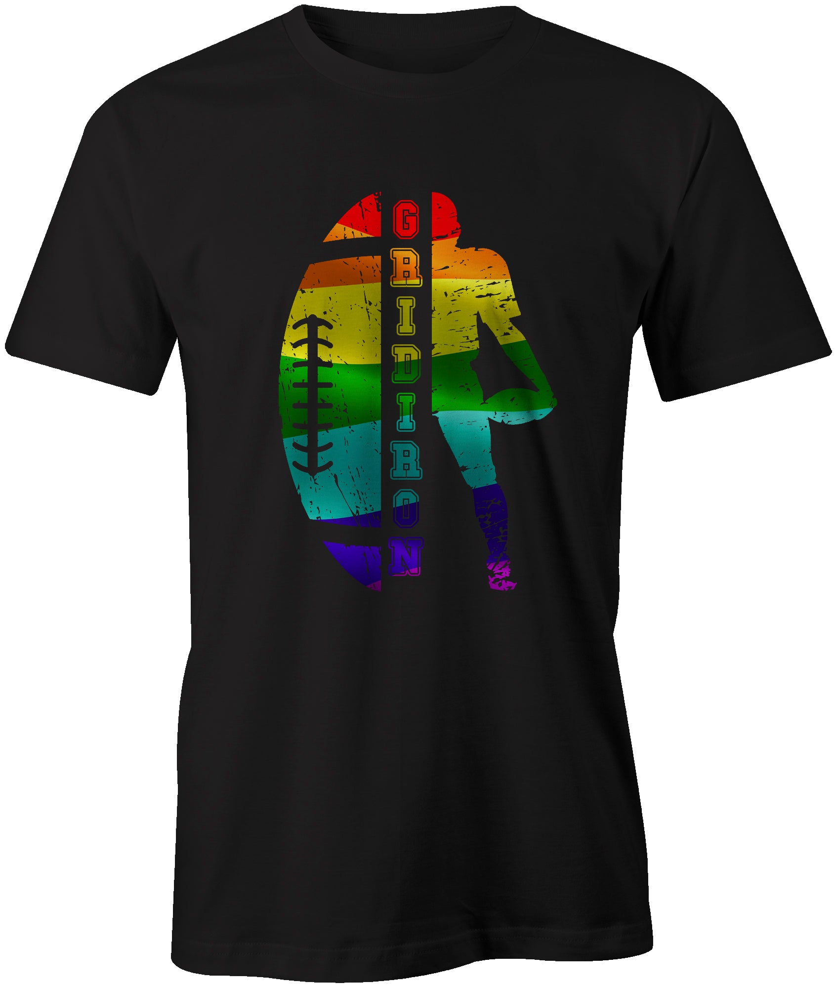 Gridiron Rainbow T-Shirt