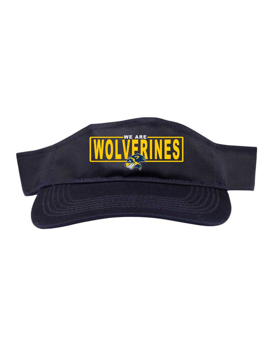 West Coast Wolverines Visor