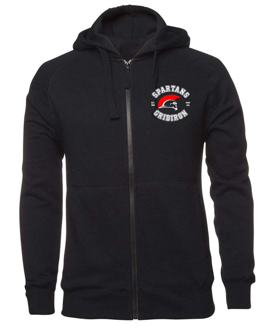 Spartans 1985 Zipped Logo Hoodie
