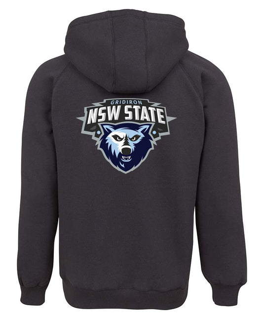 NSW DOUBLE SIDED ZIPPED HOODIE