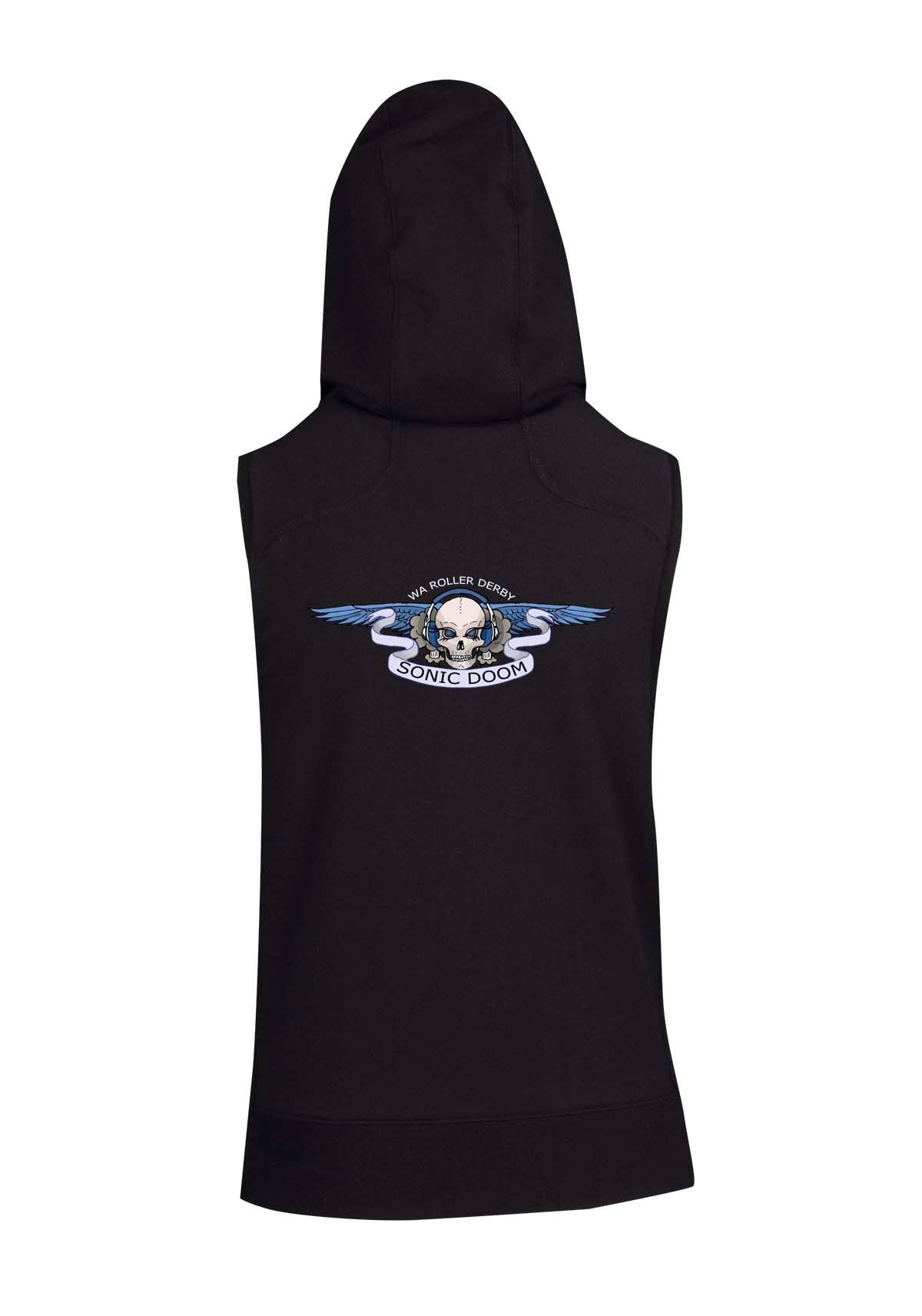 Sonic Doom Double Sided Sleeveless Hoodie
