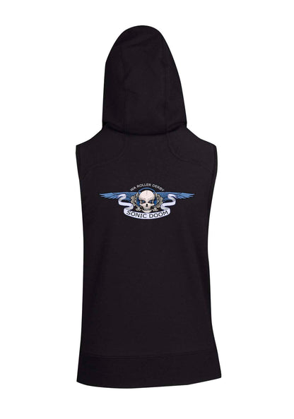 Sonic Doom Double Sided Sleeveless Hoodie