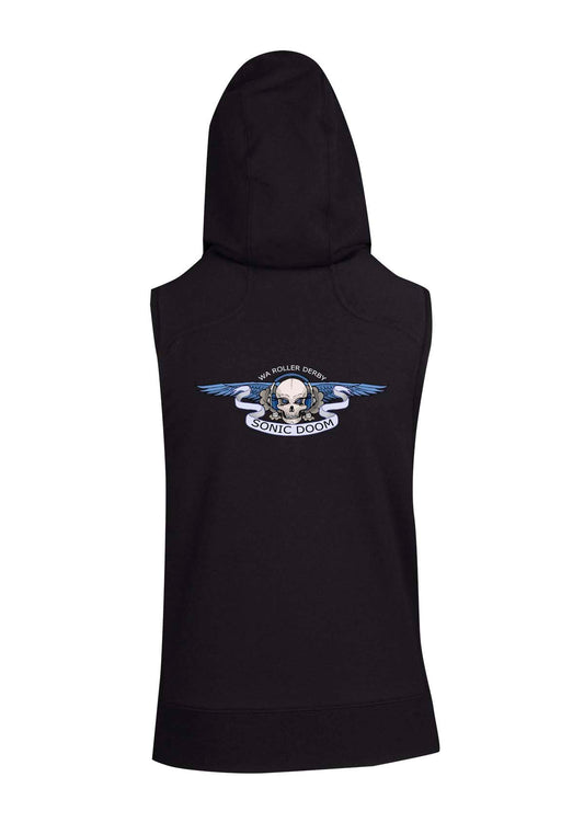 Sonic Doom Double Sided Sleeveless Hoodie