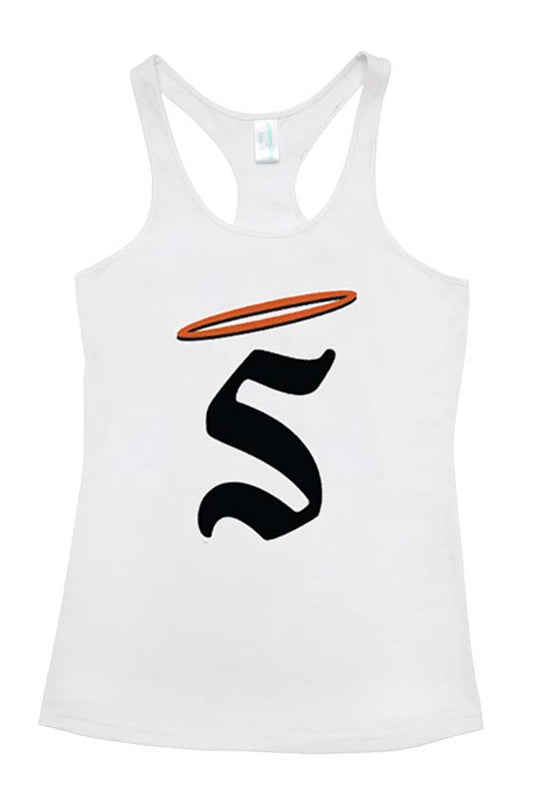 Curtin Saints Ladies T-Back Top