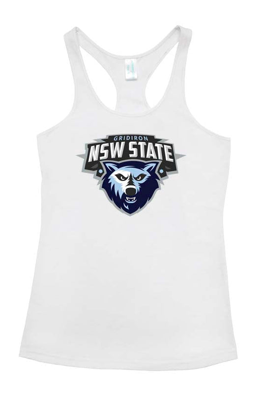 NSW LADIES T-BACK TOP