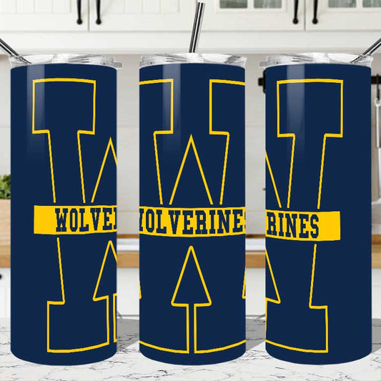 West Coast Wolverines 20oz Tumbler