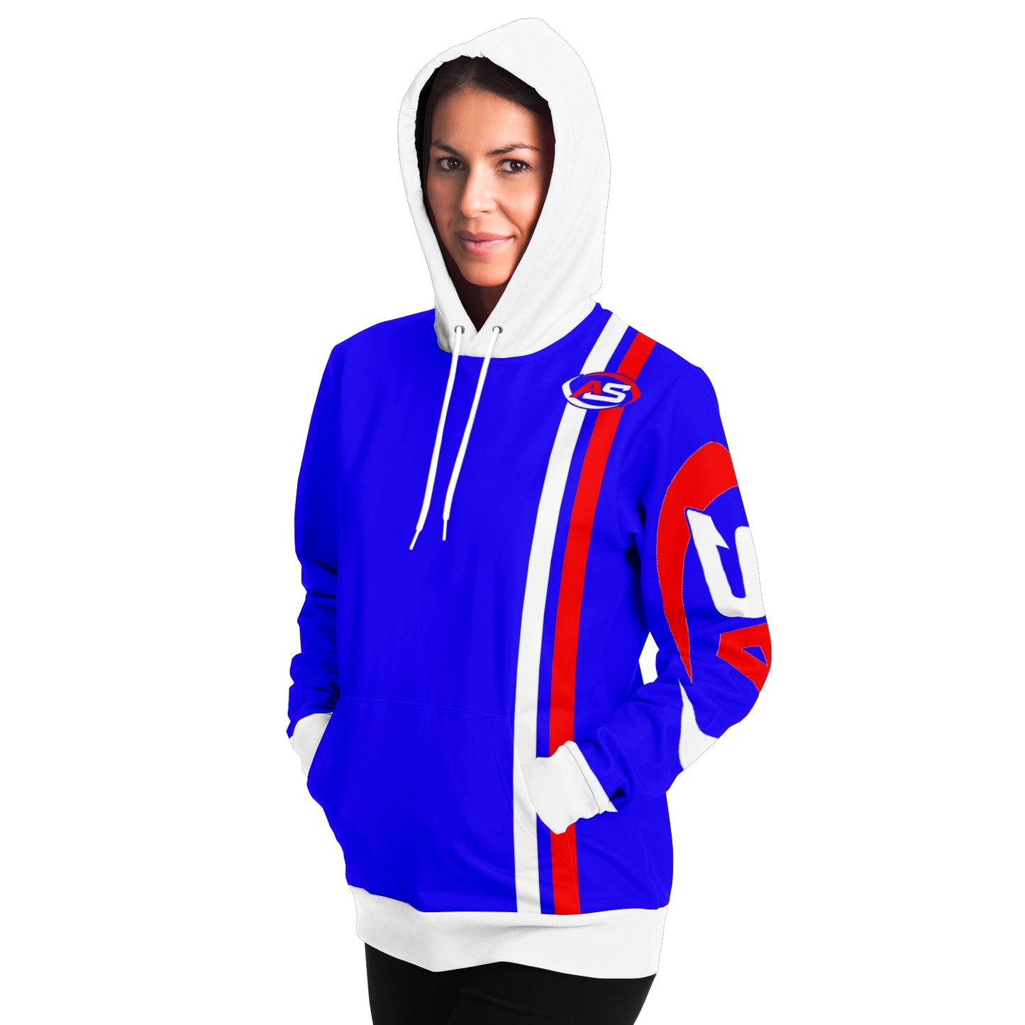 AS Activewear Blue Hoodie