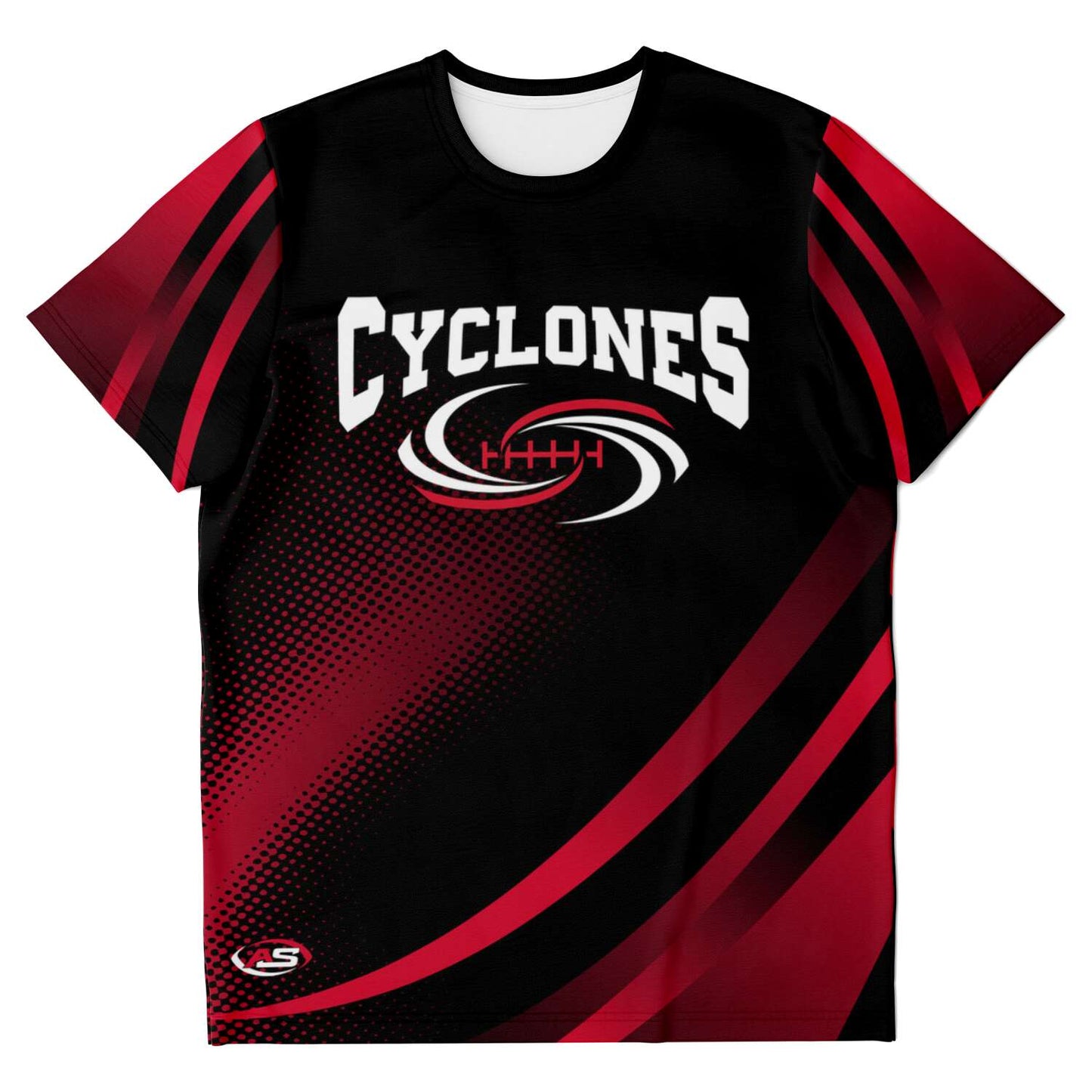 Cyclones AOP Polyester T-Shirt