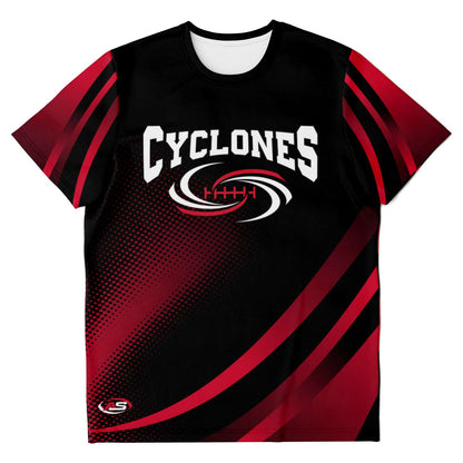 Cyclones AOP Polyester T-Shirt