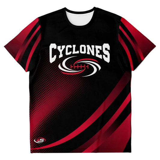Cyclones AOP Polyester T-Shirt