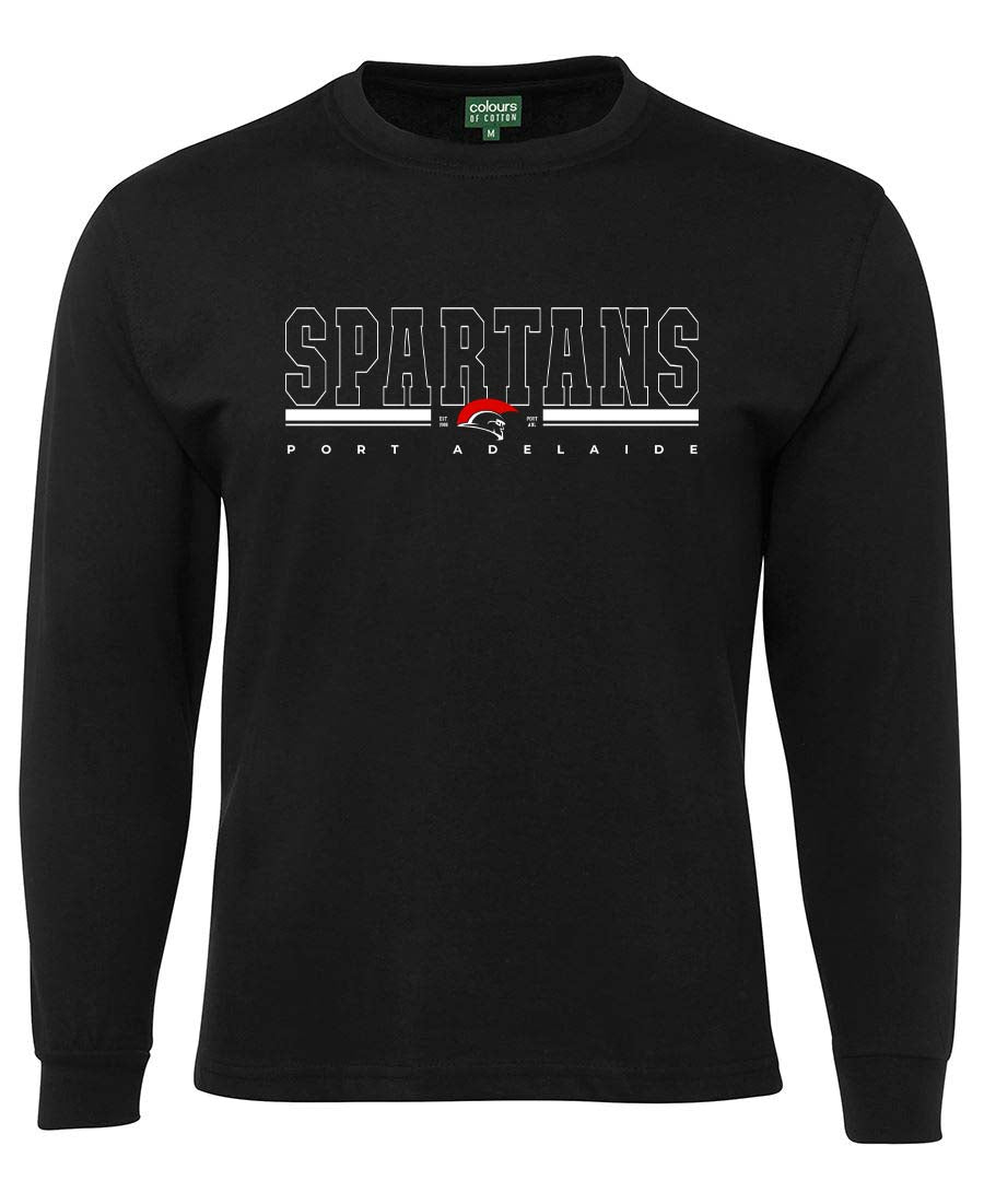 Spartans Bar design Long Sleeved T-Shirt