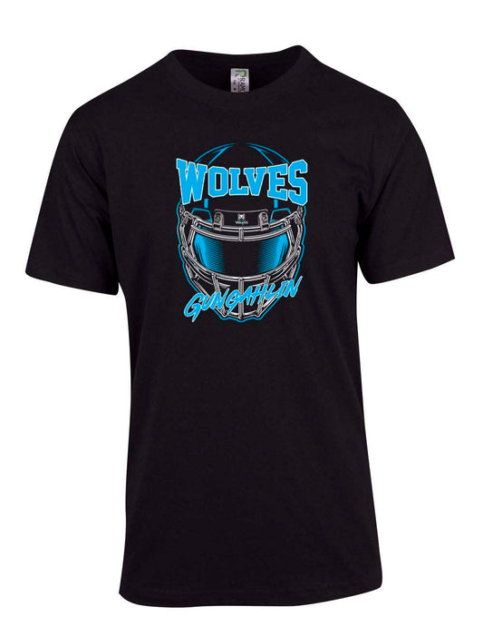 Gungahlin Wolves Helmet Logo T Shirt