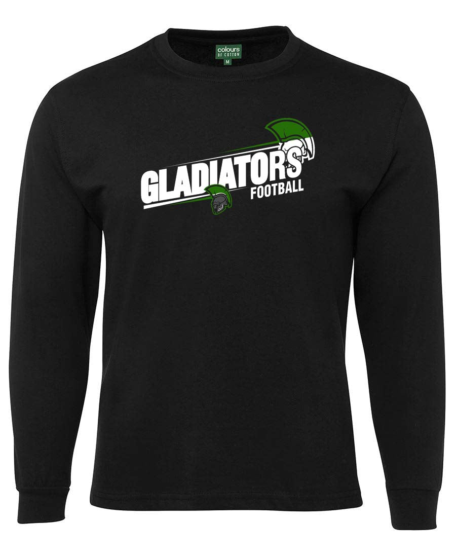 Gladiators Slanted Long Sleeved T-Shirt