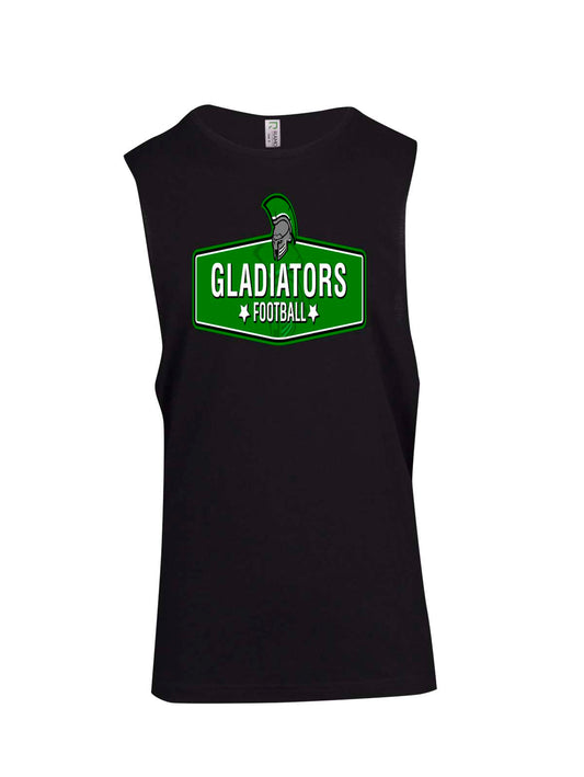 Gladiators Box logo Muscle T - Ladies