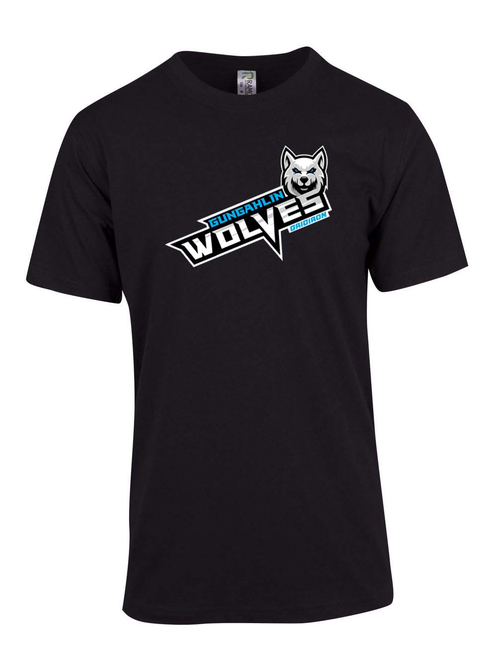 Gungahlin Wolves Slanted Logo T Shirt