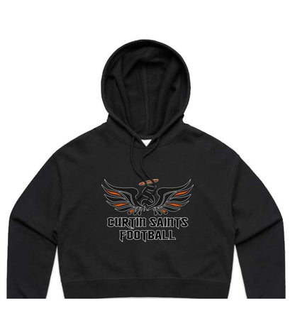 Curtin Saint Cropped Hoodie