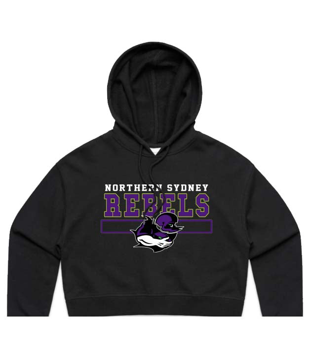 Rebels Cropped Hoodie