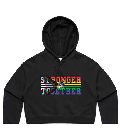 West Coast Wolverines Ladies Cropped Hoodie