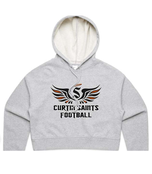 Curtin Saint Cropped Hoodie