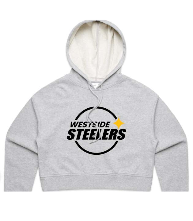 Westside Steelers Cropped Hoodie