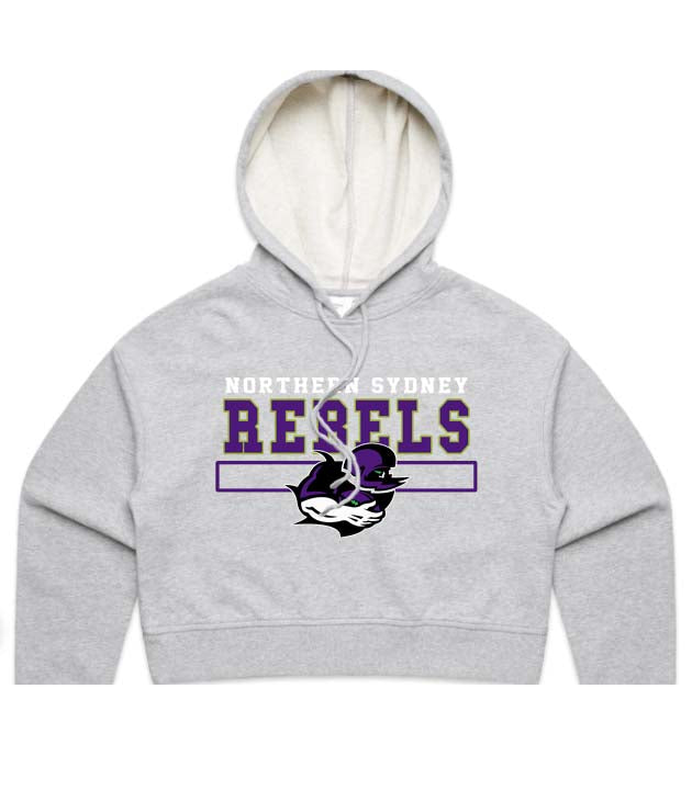 Rebels Cropped Hoodie