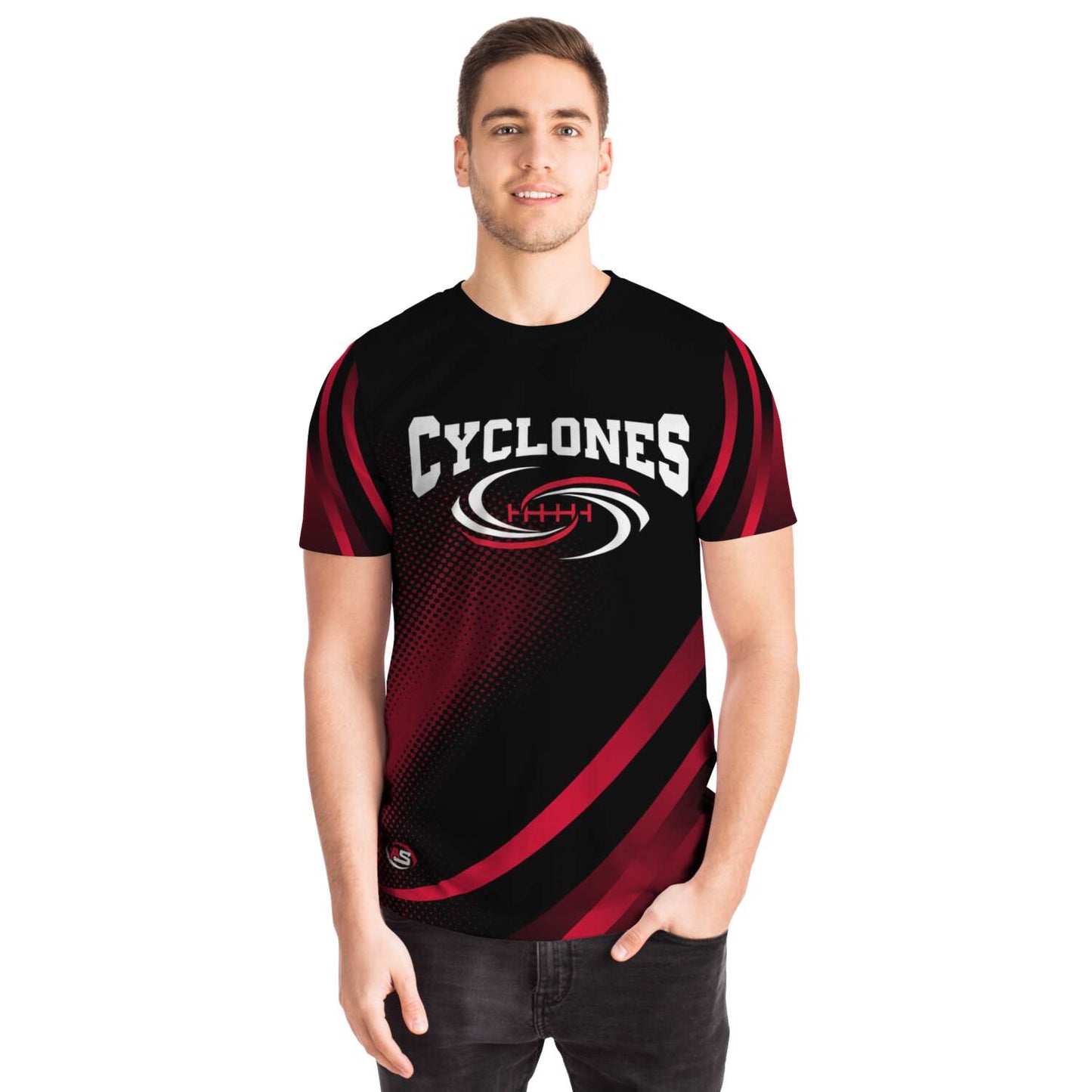 Cyclones AOP Polyester T-Shirt
