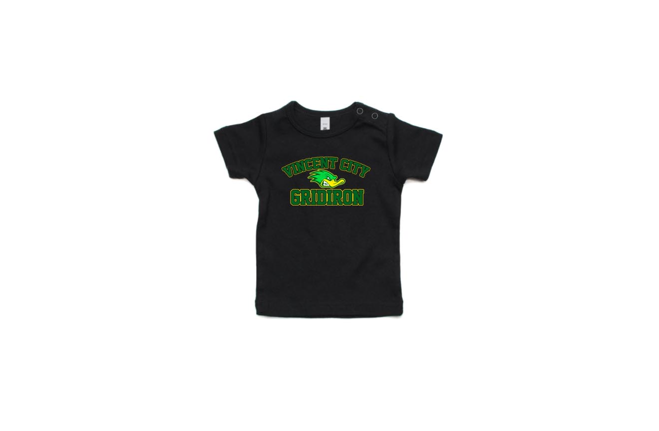 Vincent City Ducks baby T-Shirts
