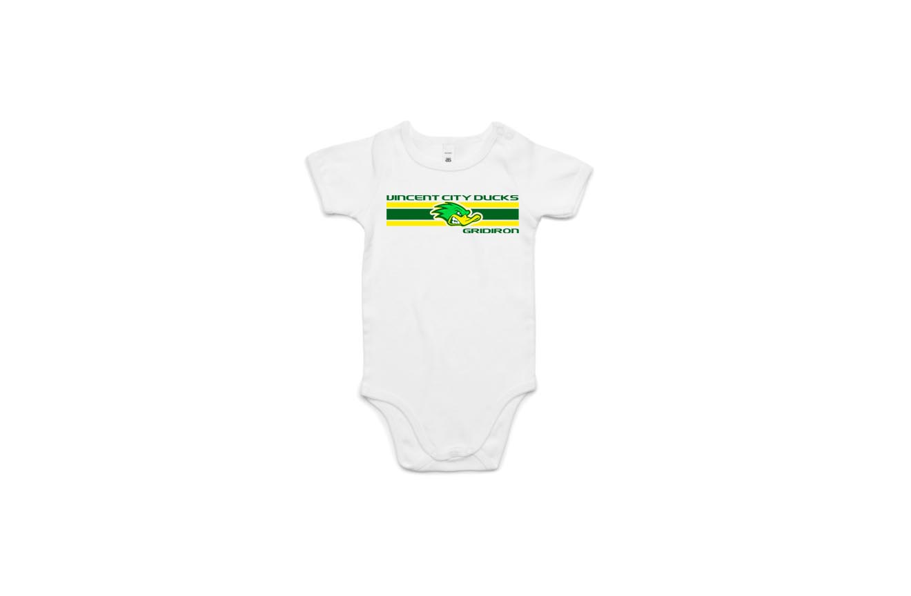 Vincent City Ducks baby one piece