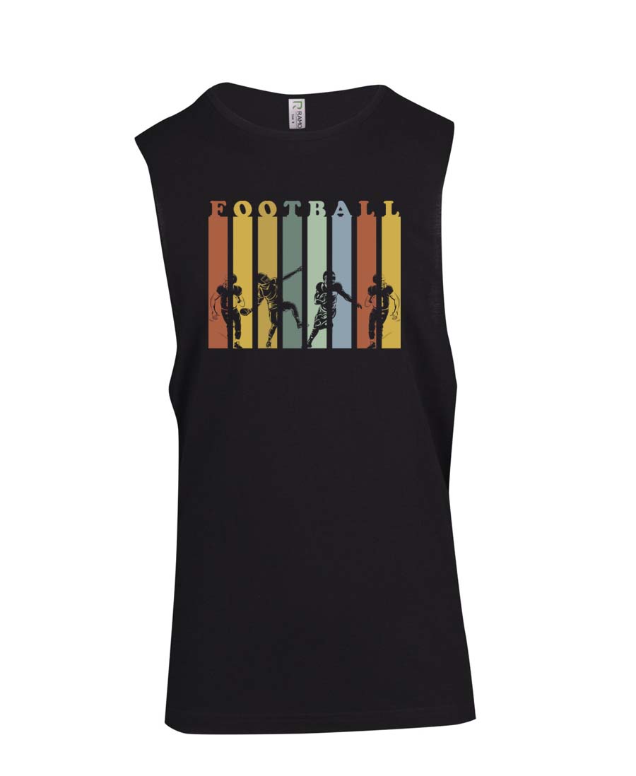 Football Panel Muscle Shirt