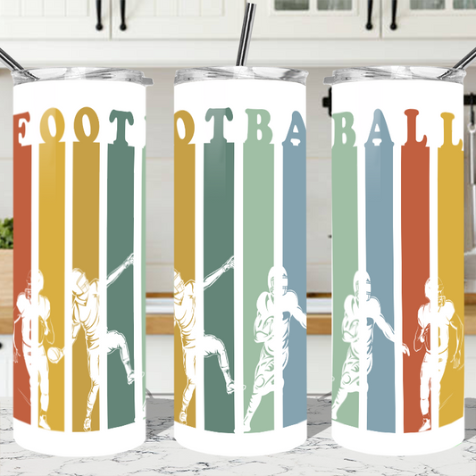 Football panel Tumbler