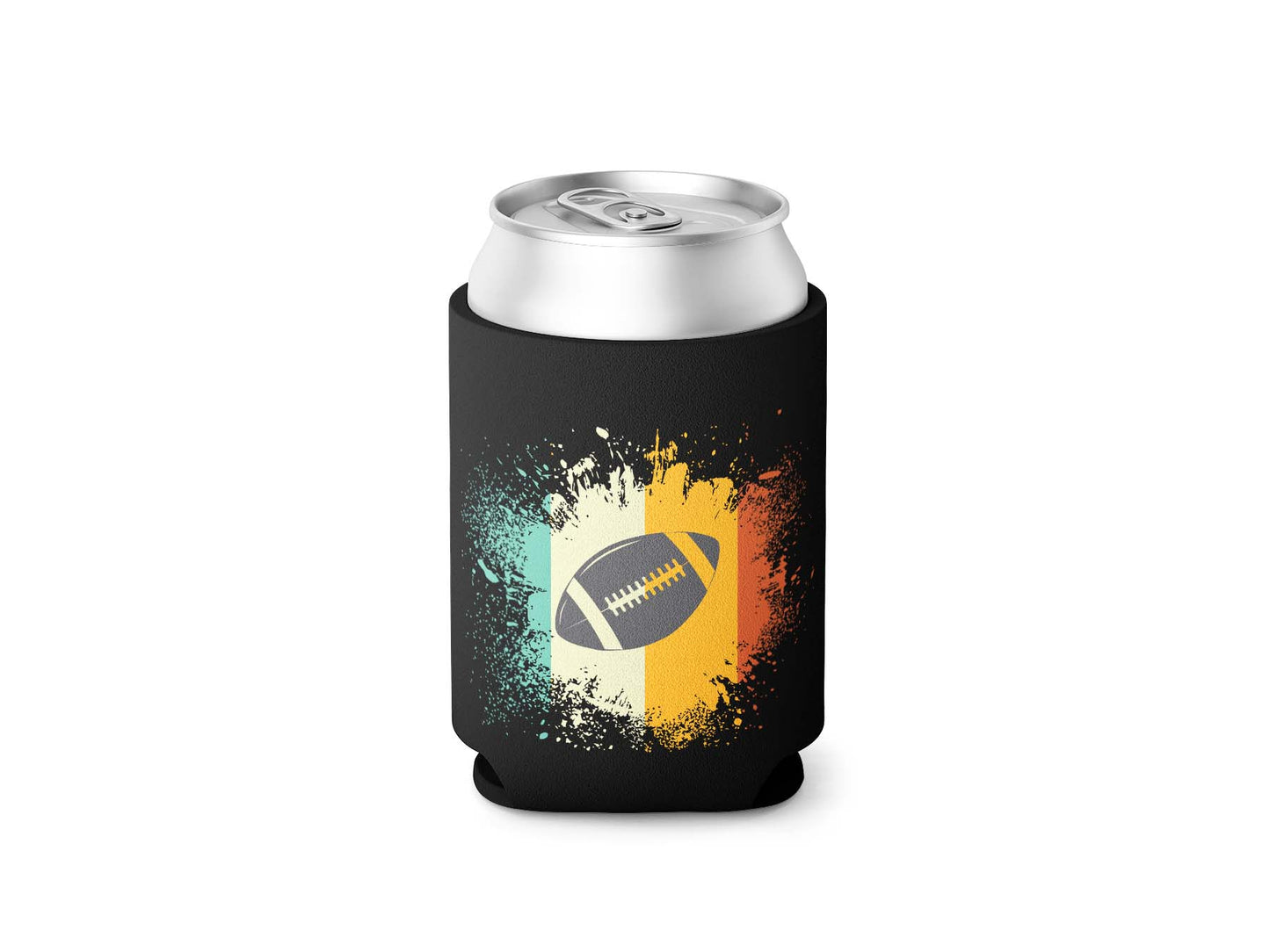 Football Splash Stubby / Can Cooler
